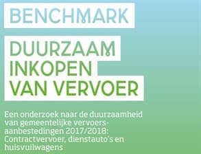Benchmark Duurzaam Inkopen van Vervoer: goed initiatief, maar ruimte voor verbetering.
